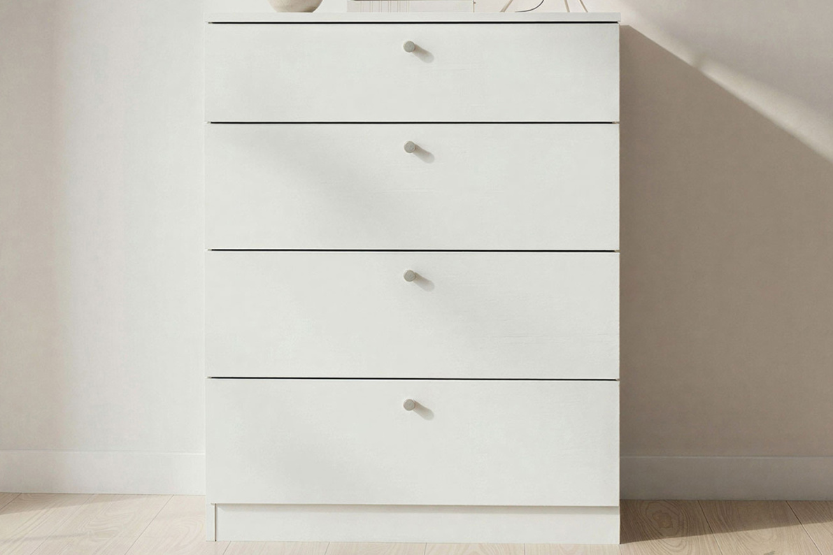 Комод 70х40х94 см с 4-мя ящиками Теви