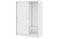 Шкаф 135х59х190 см для одежды в спальню/прихожую  с 5 полками и штангой ТевиБелый, фото 2