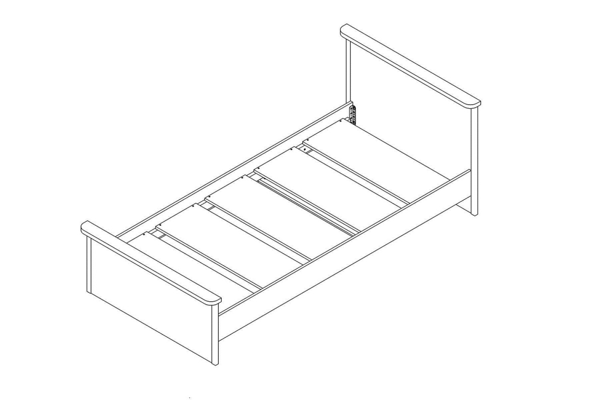 Кровать Тифани СТЛ.305.04, фото 2