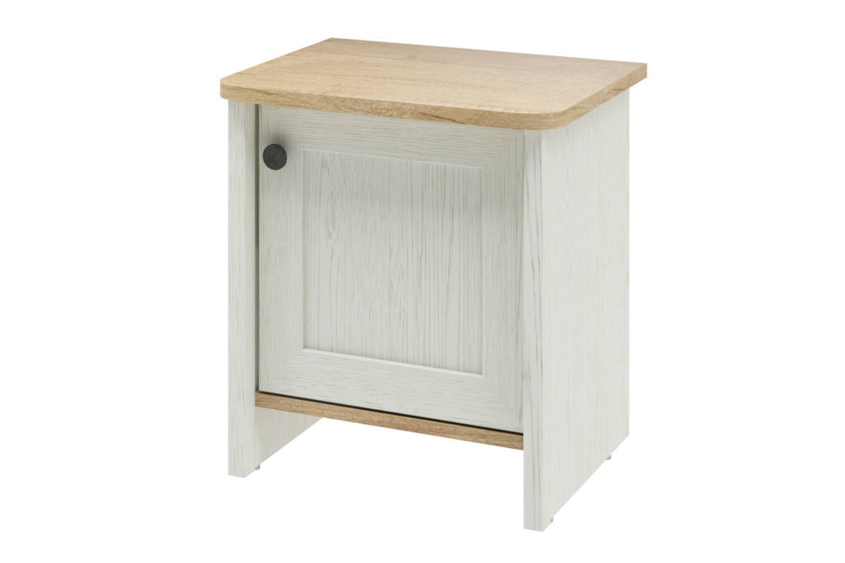 Тумба прикроватная Тифани СТЛ.305.10Белая сосна