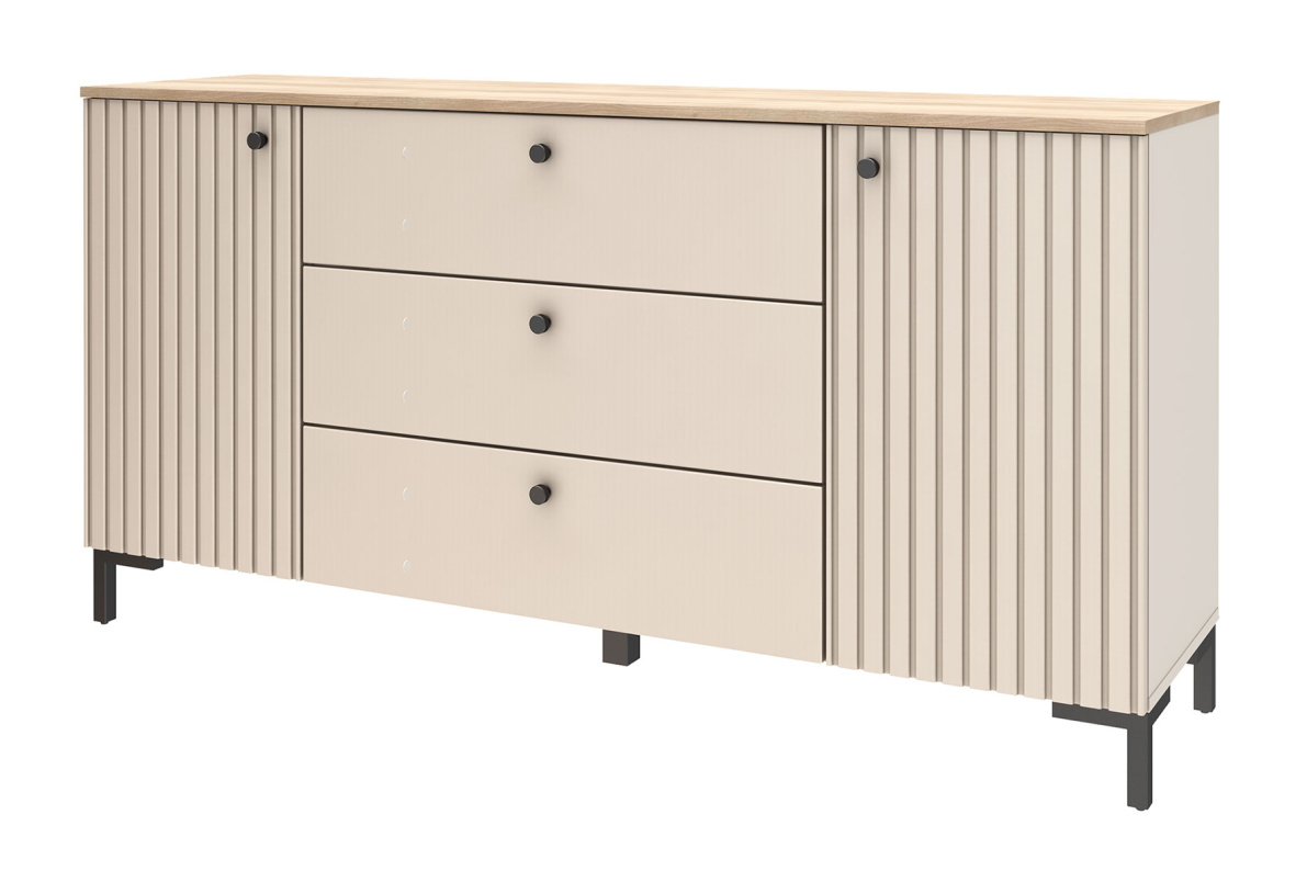 Комод 1600 ТосканаКашемир серый