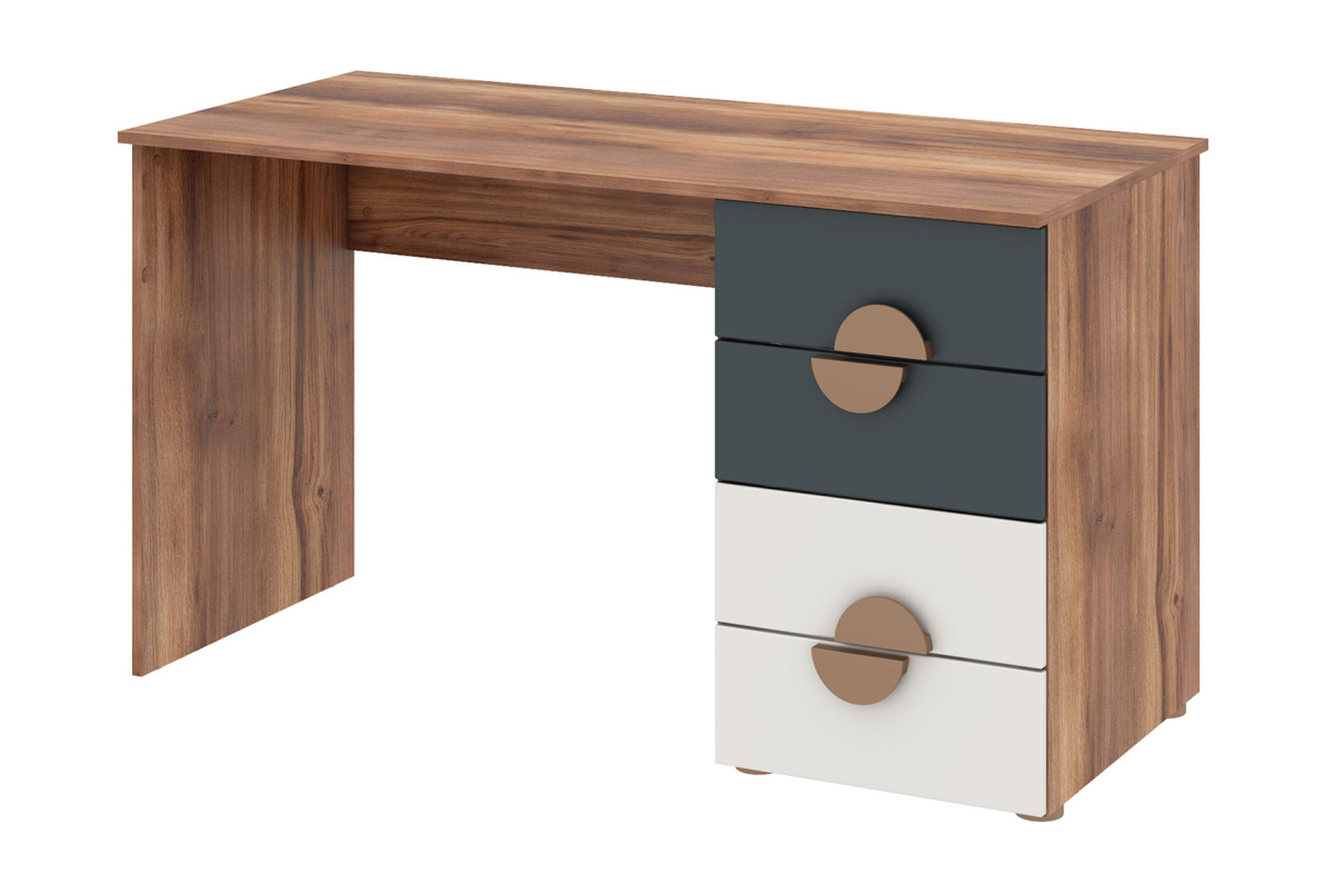 Стол письменный ТризильЗеленый камень/Белый