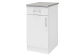 Шкаф напольный 40 Уют Белый